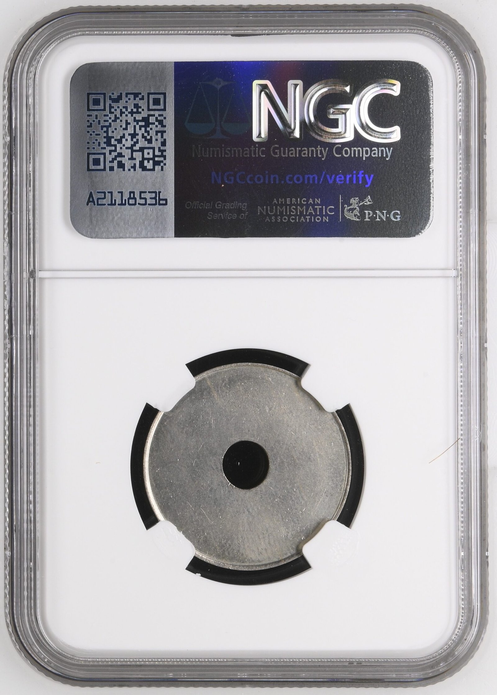Egypt 10 Milliemes Cu-Ni (AH 1335 / 1917) Hussein Kamel - Uniface Trial Strike - NGC UNC Details